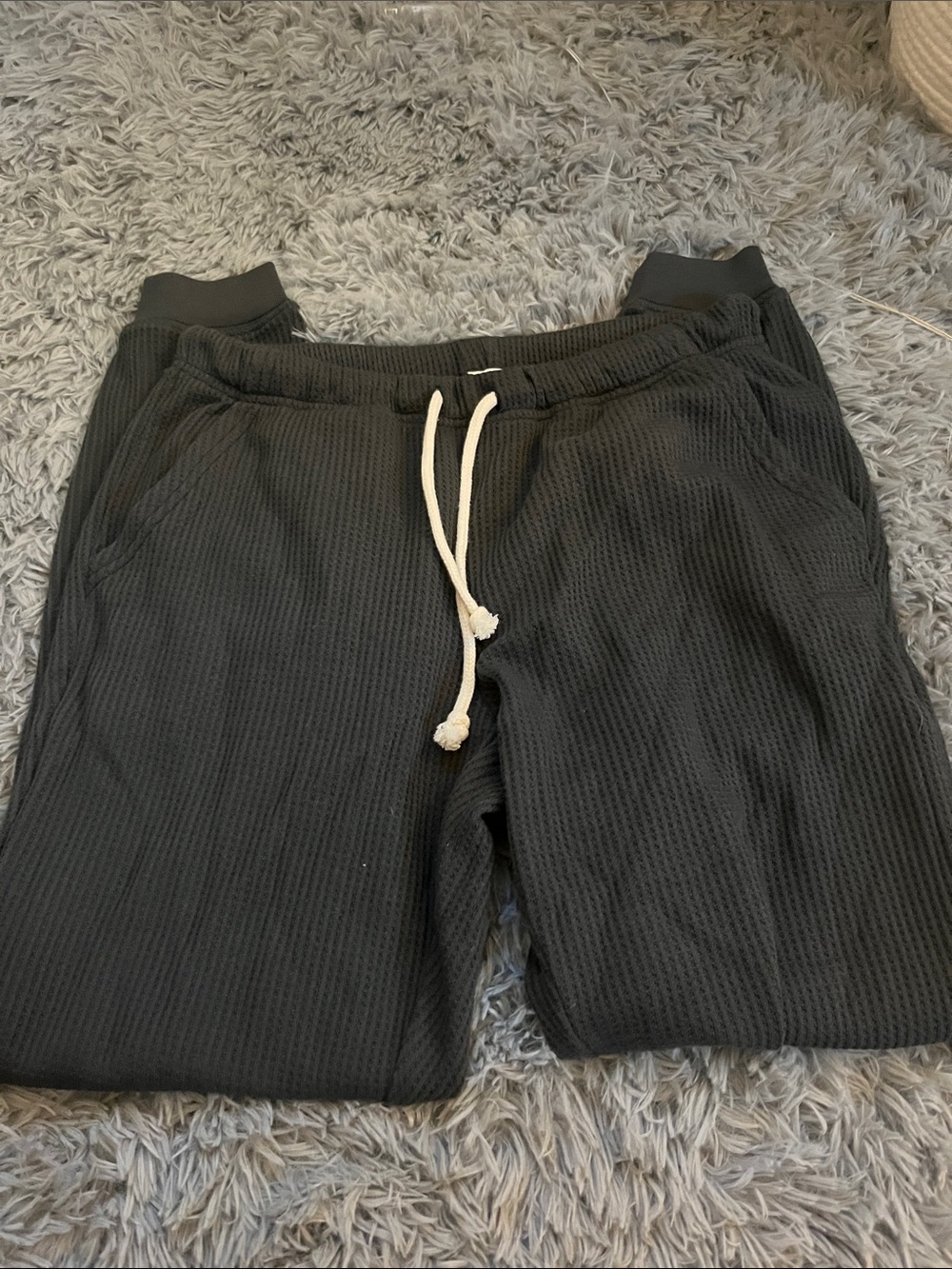 Waffle sweat pants, arie